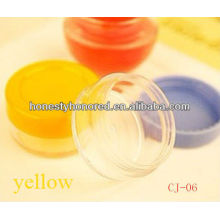 plastic face cream jar for cosmetic packaging